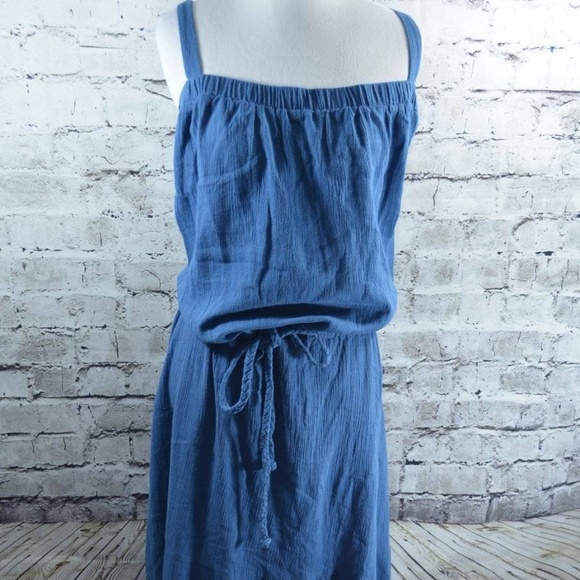 Lane Bryant Dresses & Skirts - Lane Bryant Cotton Tiered Sleeveless Maxi Dress
